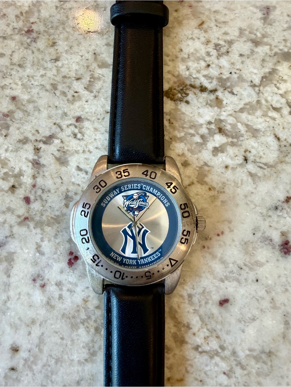 New York Yankees Subway Series Champions Watch - Blue & Silver